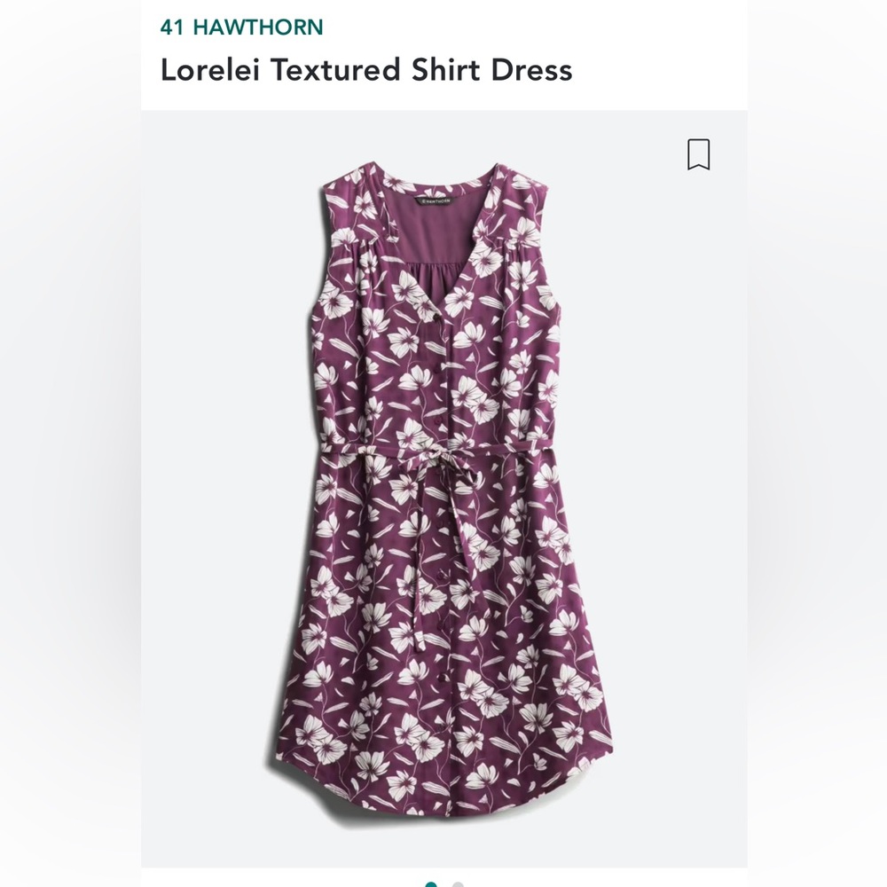 Lorelei textured shirt dress